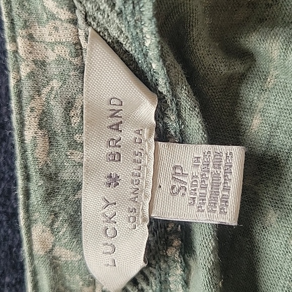 Lucky Brand Top, Green, Small, EUC - Picture 10 of 12